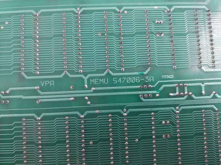 Valmet 547006-3b Memory Board Module 547006-3a M8510401 04