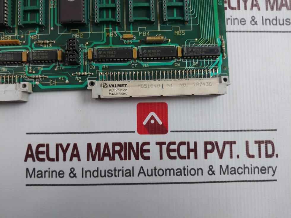 Valmet 547006-3b Memory Board Module M8510401 M1
