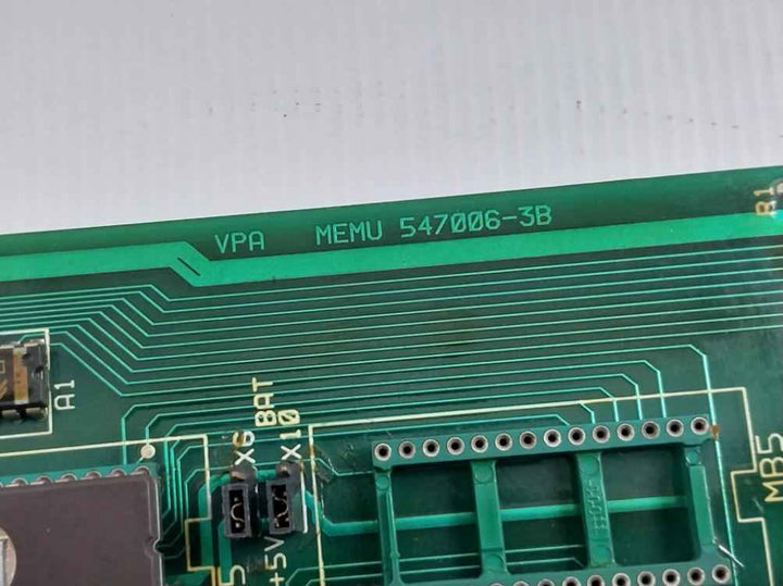 Valmet 547006-3b Memory Board Module M8510401 M1