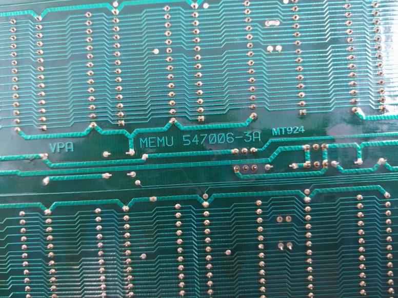 Valmet 547006-3b Memory Board Module M8510401 M1