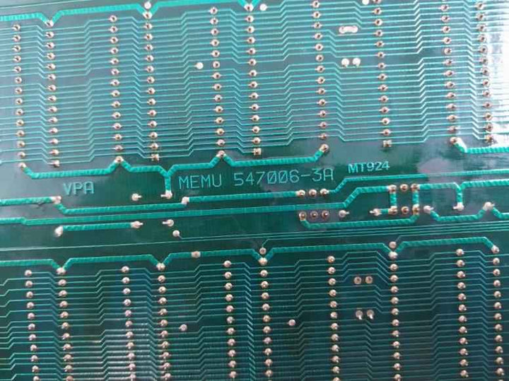 Valmet 547006-3b Memory Board Module M8510401 M1