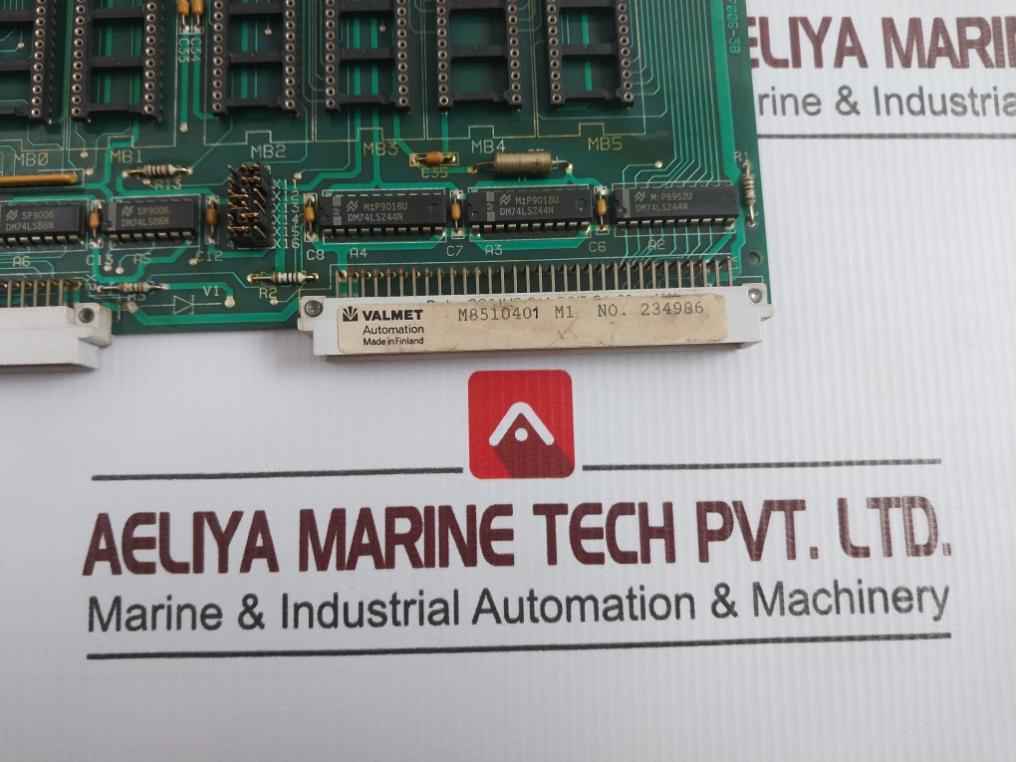 Valmet 547006-3b Memory Module Unit 547006-3a M8510401 M1
