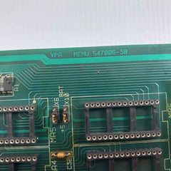 Valmet 547006-3b Memory Module Unit 547006-3a M8510401 M1