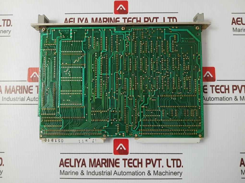 Valmet 547070-2B Cpu Printed Circuit Board Module