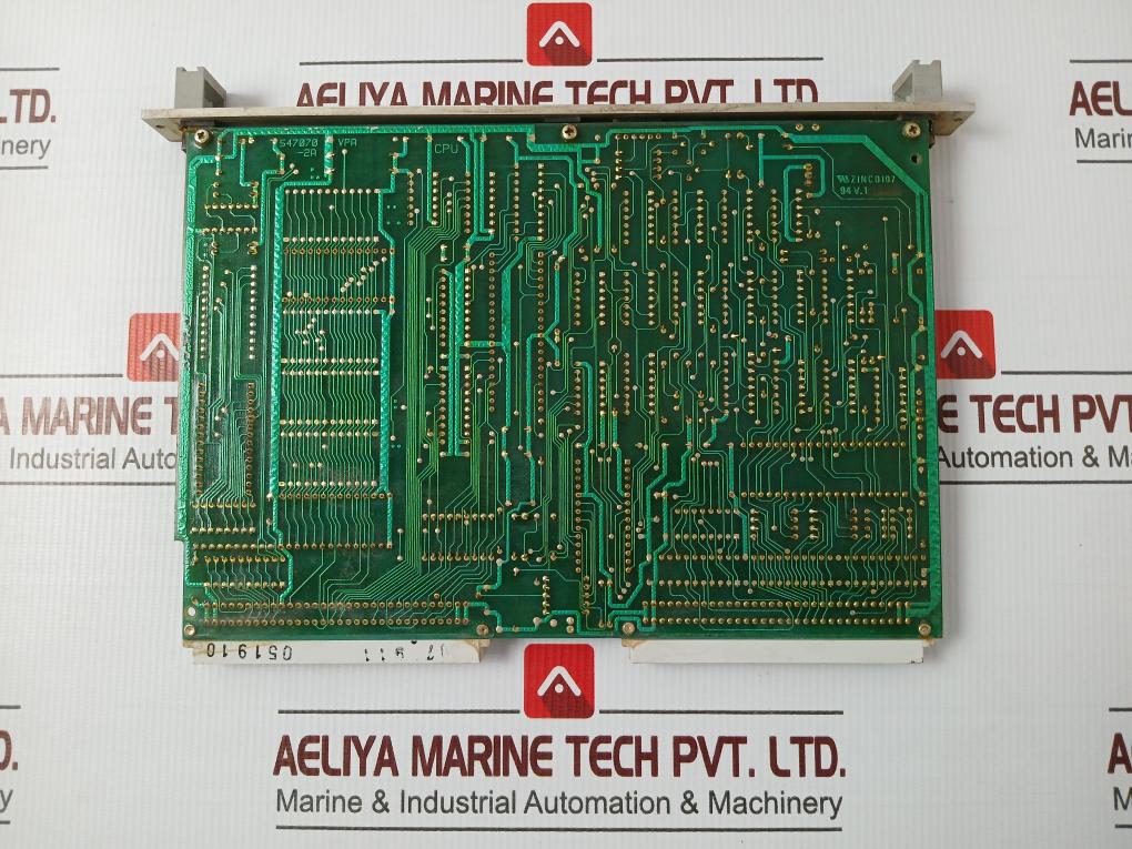 Valmet 547070-2B Cpu Printed Circuit Board Module