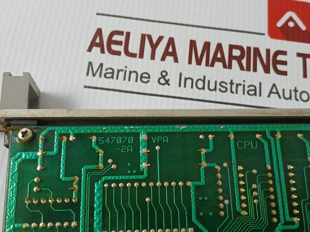 Valmet 547070-2B Cpu Printed Circuit Board Module