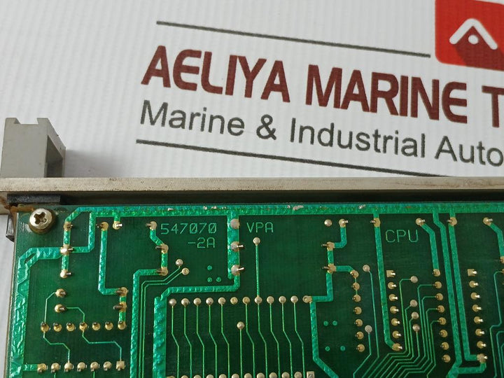 Valmet 547070-2B Cpu Printed Circuit Board Module
