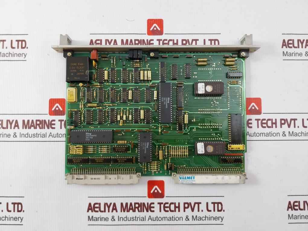 Valmet 547070-2B Printed Circuit Cpu Module 547070-2A