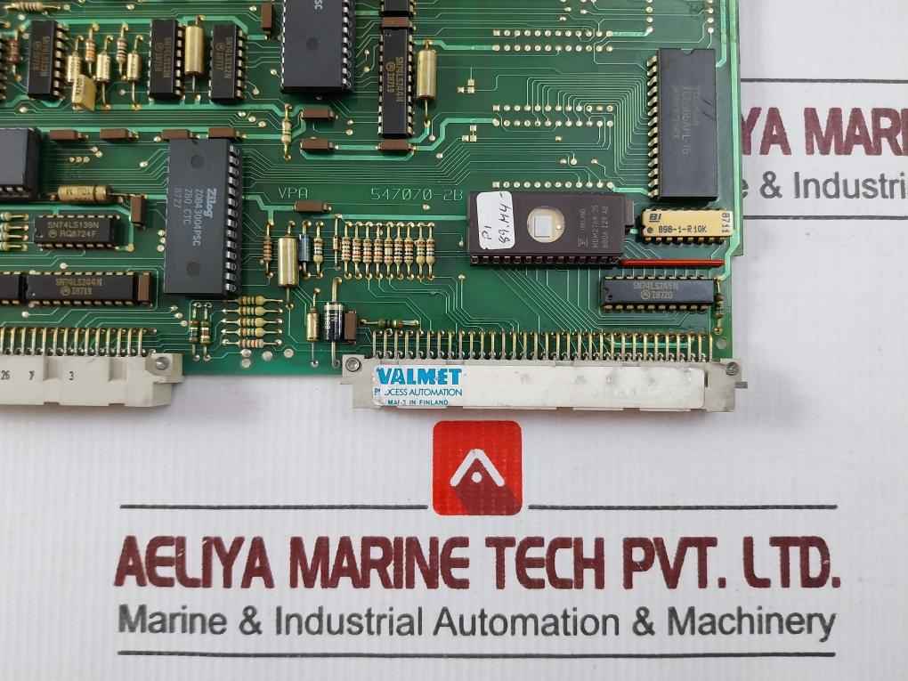 Valmet 547070-2B Printed Circuit Cpu Module 547070-2A