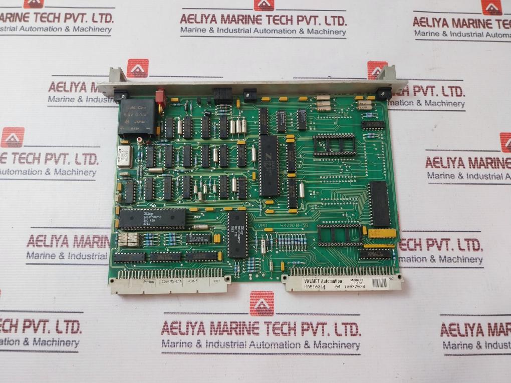 Valmet 547070-3A Cpu Module 547070-3B