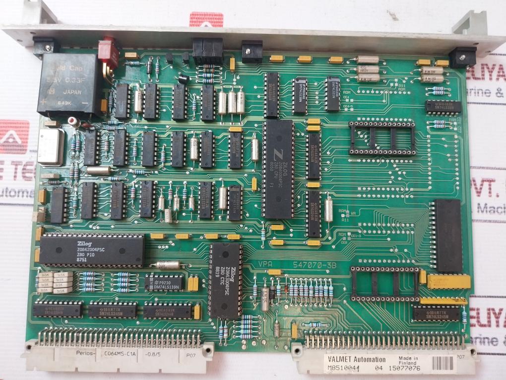 Valmet 547070-3A Cpu Module 547070-3B
