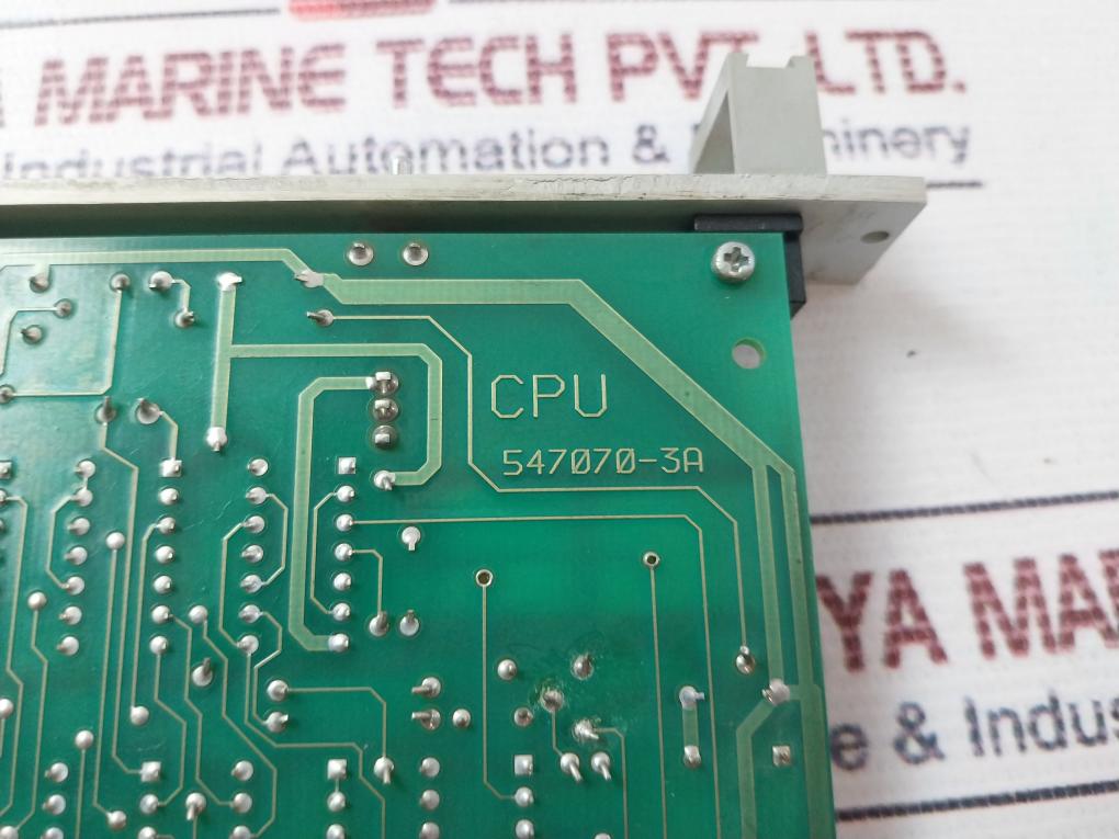 Valmet 547070-3A Cpu Module 547070-3B