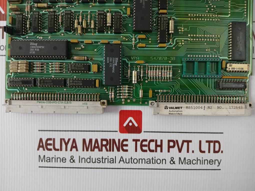 Valmet 547070-3B Cpu Pcb Module M8510041 M2