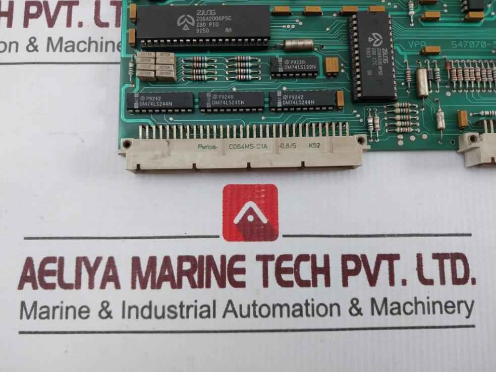 Valmet 547070-3B Pcb Cpu Module 547070-3A, M85100411 04