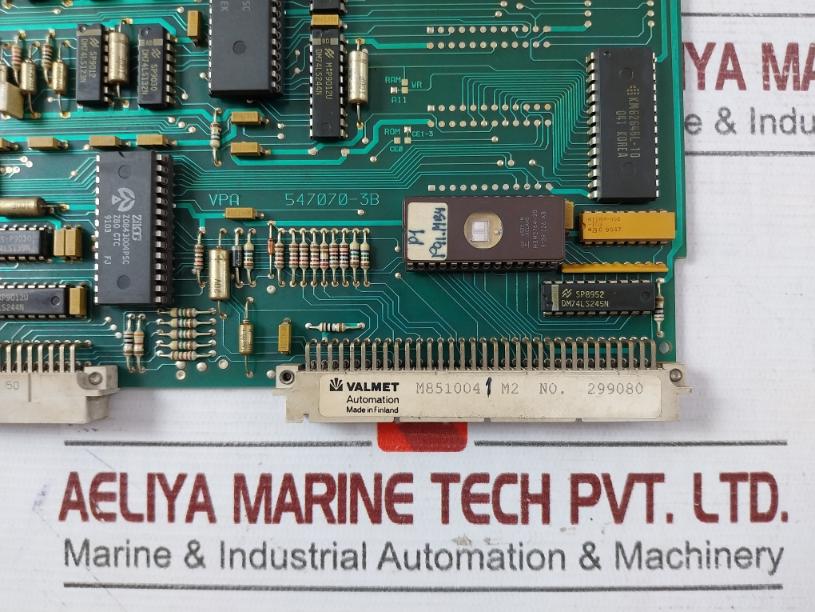 Valmet 547070-3B Pcb Cpu Module 547070-3A, M8510041 M2