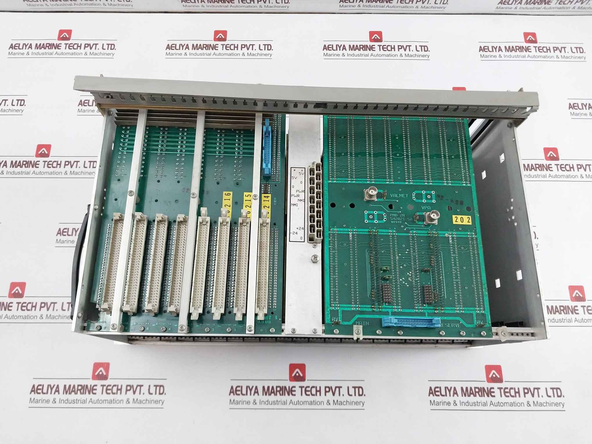 Valmet 547070-3B Process Automation Rack 547070-3A 542844-7A 421822-1B 24V