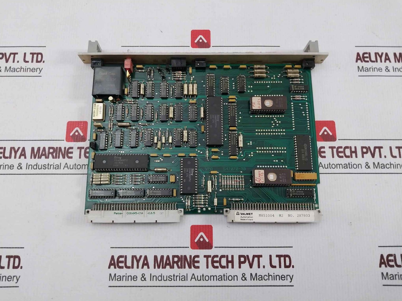 Valmet 547070-3B Process Automation Rack 547070-3A 542844-7A 421822-1B 24V