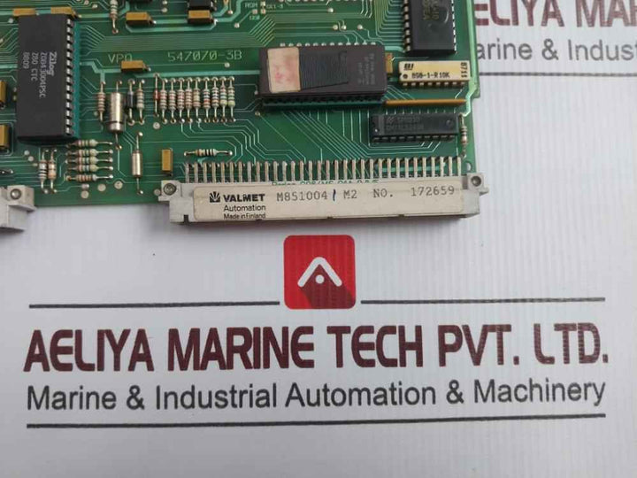 Valmet 547070-3b Cpu Pcb Module 547070-3a Mt914 M8510041 M2
