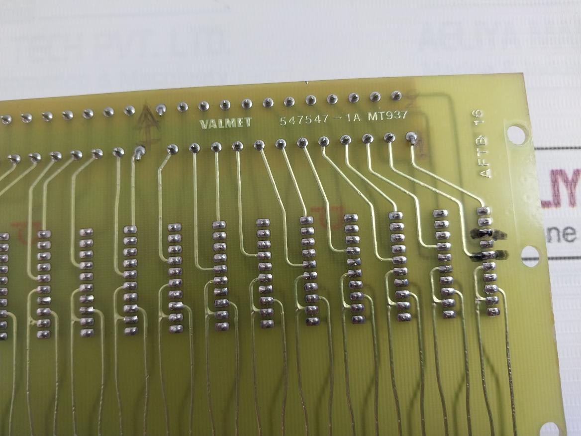 Valmet Aftb 16 Interface Unit 547547-1B