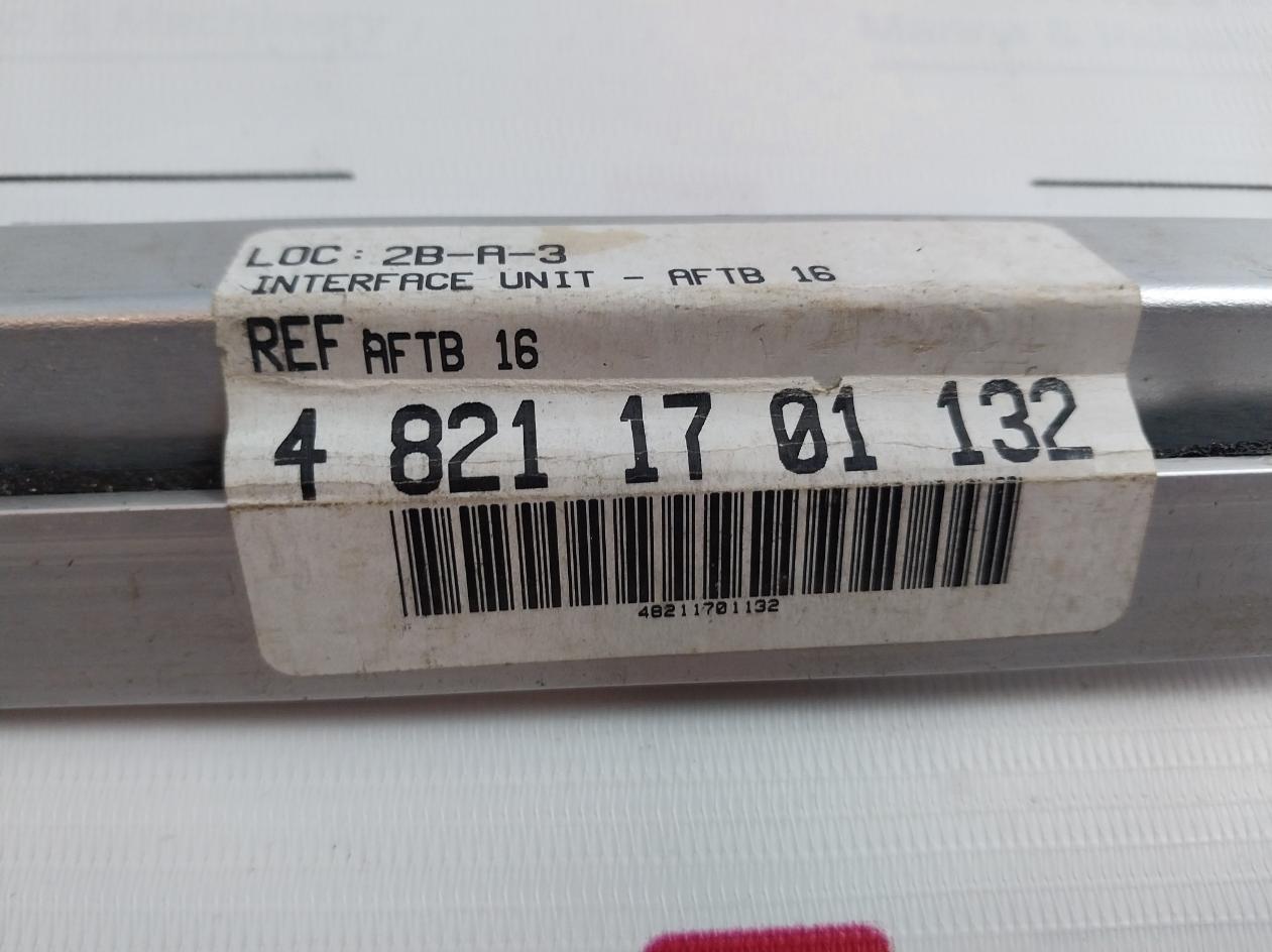 Valmet Aftb 16 Interface Unit 547547-1B