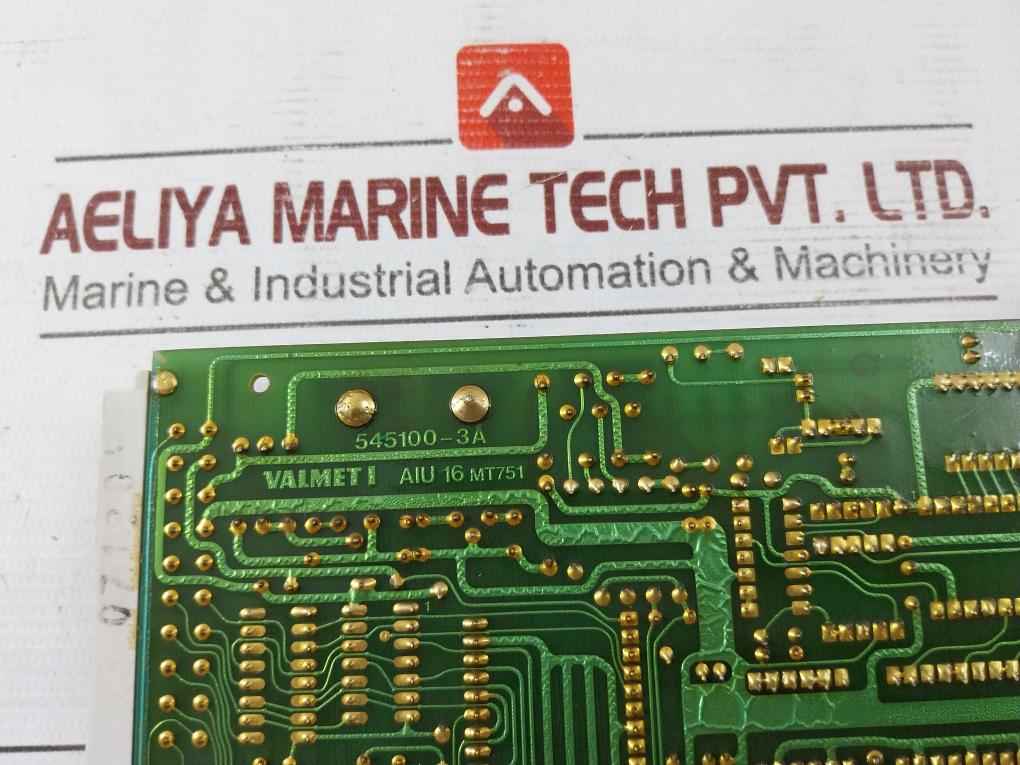 Valmet Aiu 16 Analog Input Module 545100-3B, 545100-3A