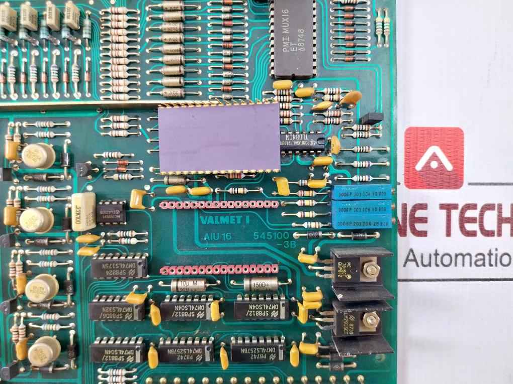 Valmet Aiu 16 Analog Input Module 545100-3b