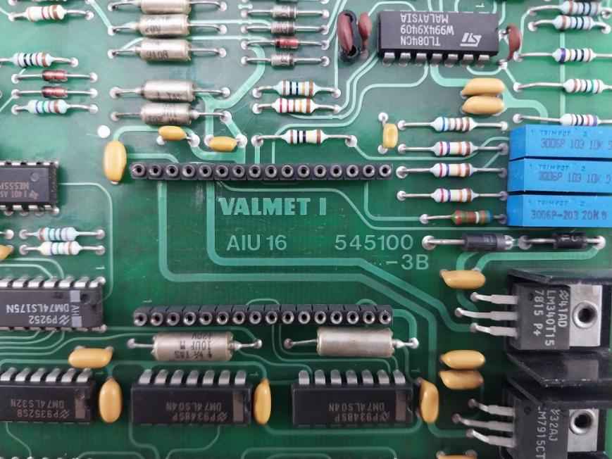 Valmet Aiu 16 Analog Input Unit 545100-3A, 545100-3B