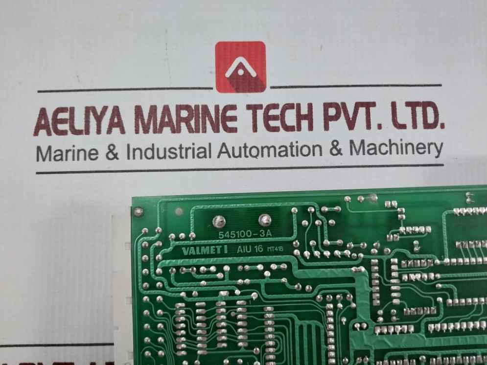 Valmet Aiu 16 Analog Input Unit 545100-3A, 545100-3B