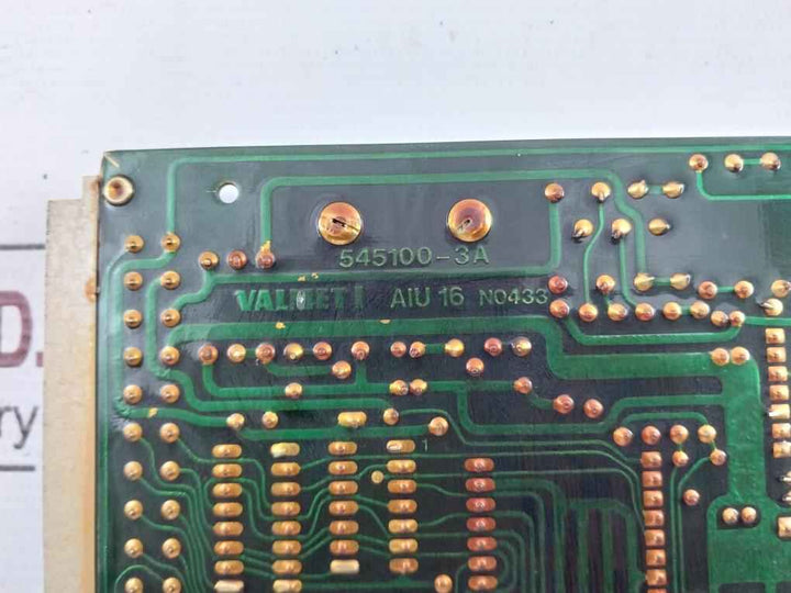 Valmet Aiu 16 Analog Input Unit Model M8512071/545100-3A / 545100-3B
