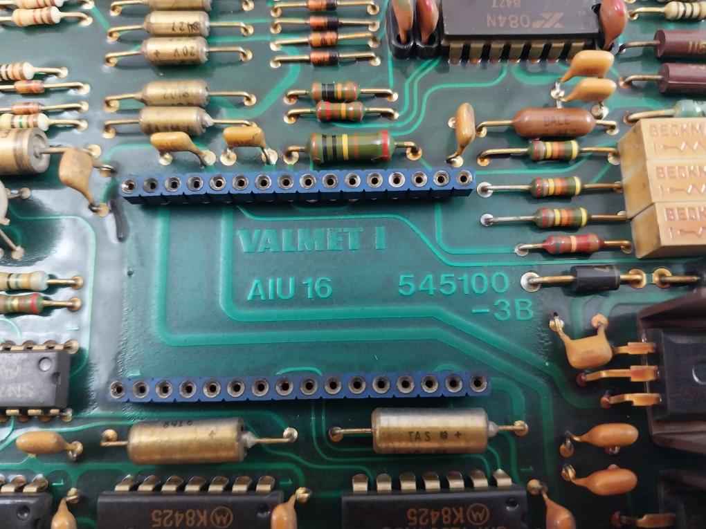 Valmet Aiu 16 Analog Input Unit Model M8512071/545100-3A / 545100-3B