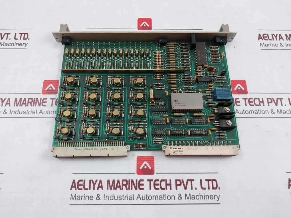 Valmet Aiu 16 Analog Input Unit Model M8512071 M1
