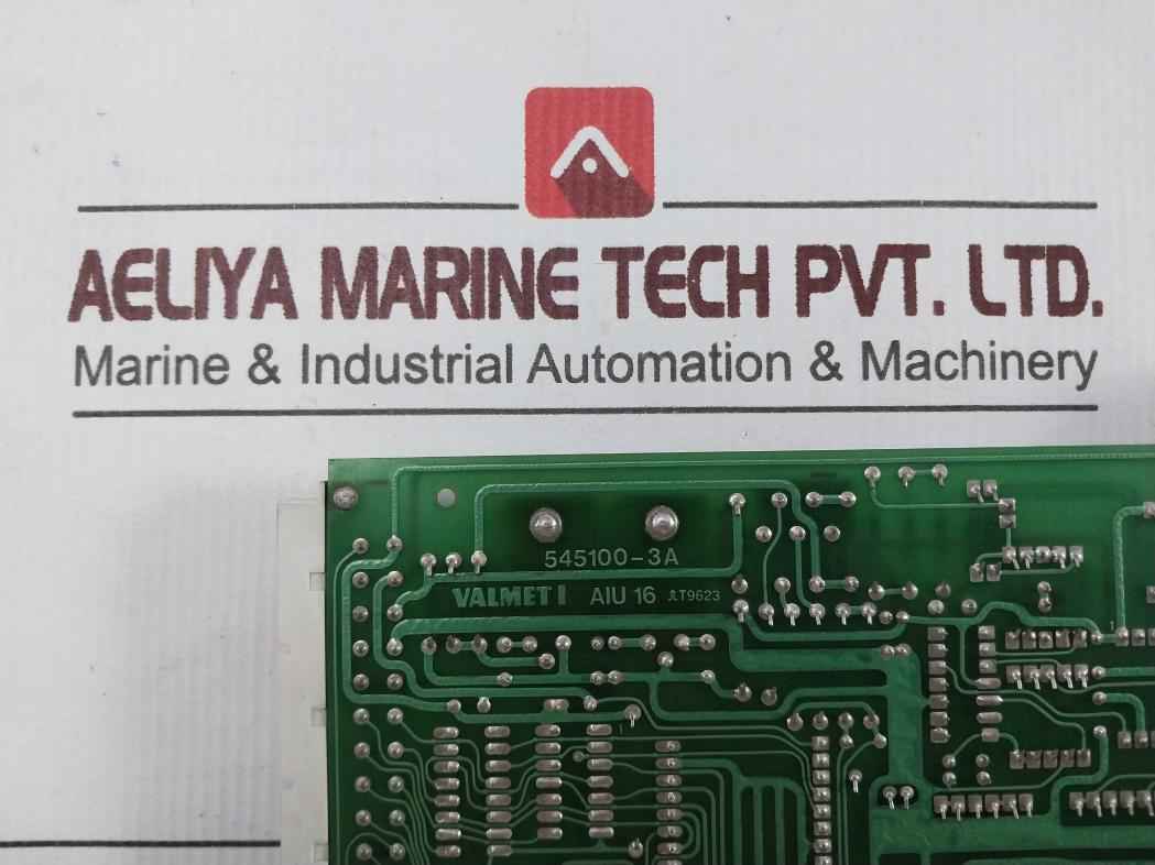 Valmet Aiu 16 Analog Input Unit Pcb 545100-3B T9623 M8512071 04