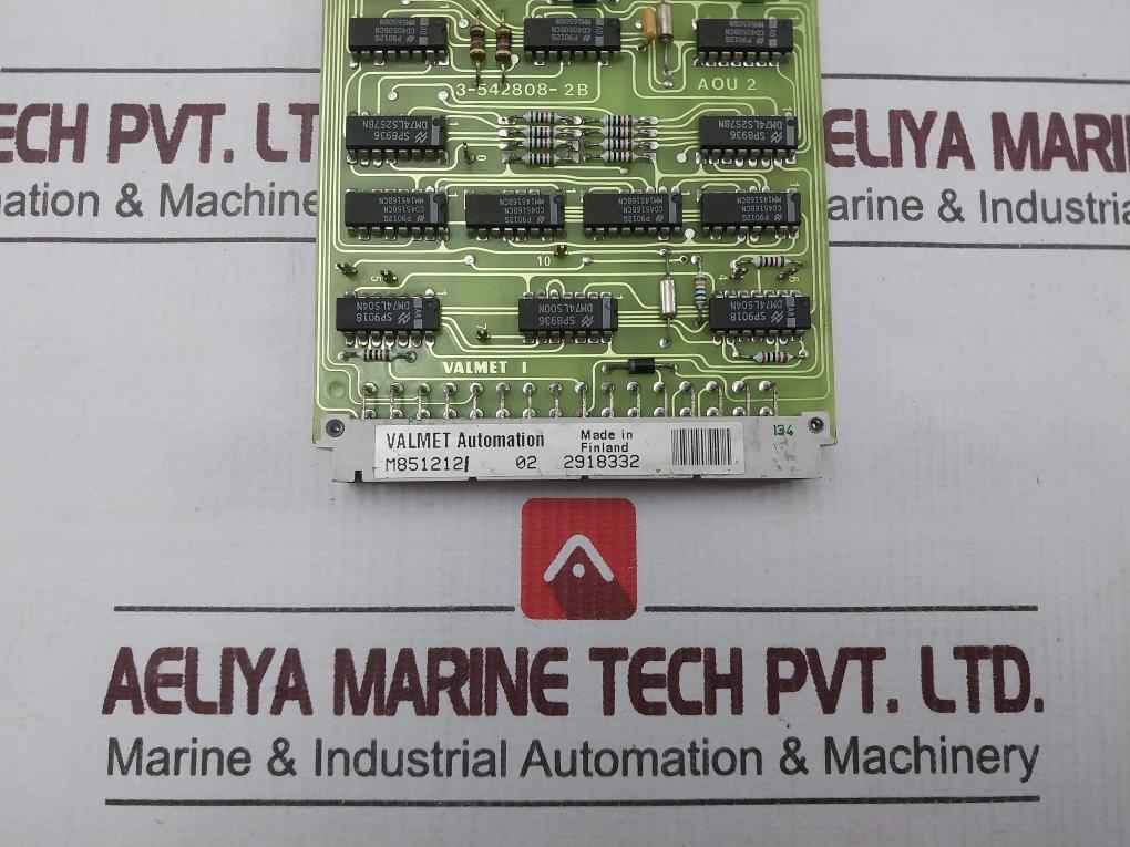 Valmet Aou2 Analog Output Unit Pcb 3-542808-2A M8512121 02