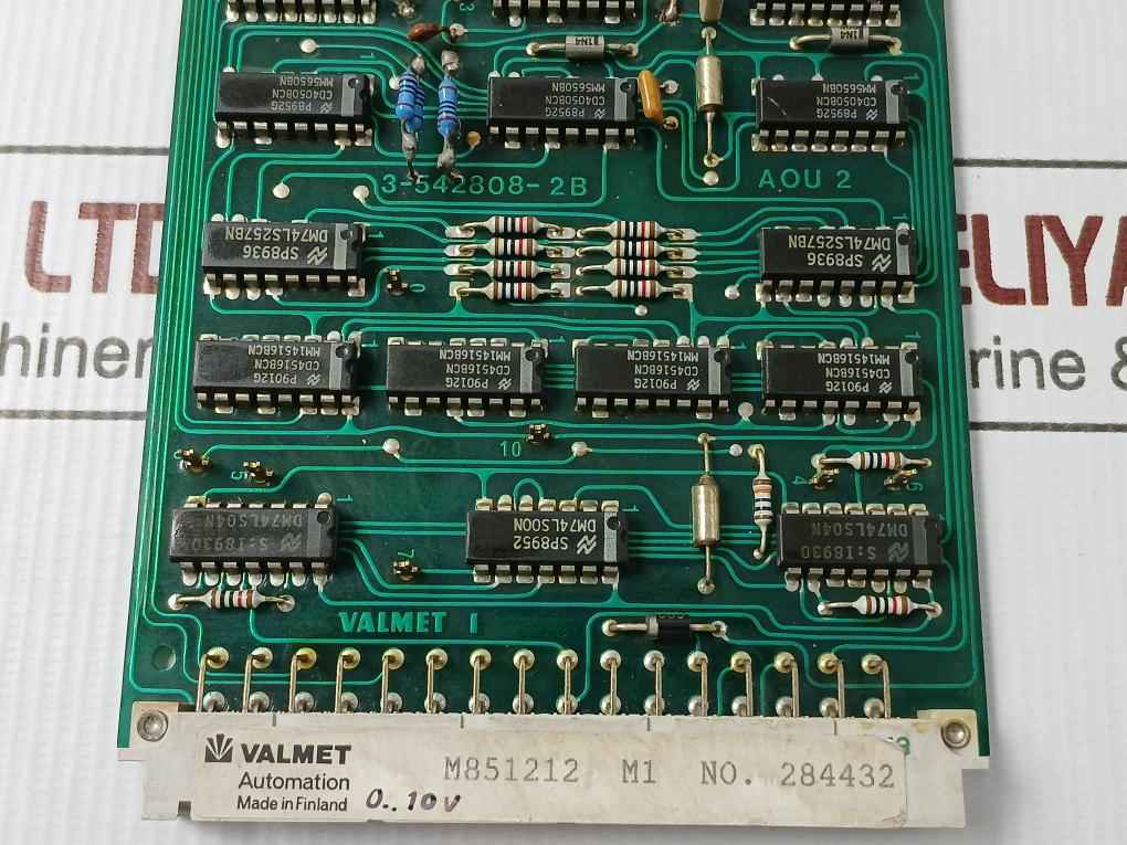 Valmet Aou 2 Analog Output Unit Pcb 3-542808-2B