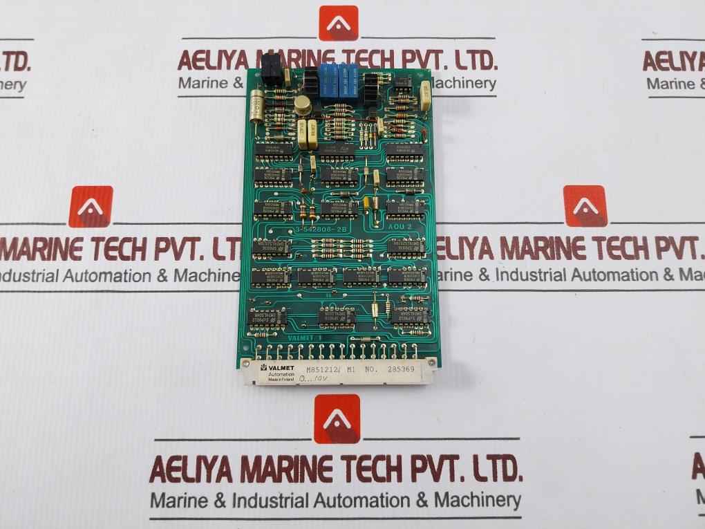 Valmet Aou 2 Printed Circuit Board M8512121 M1,3-542808-2B