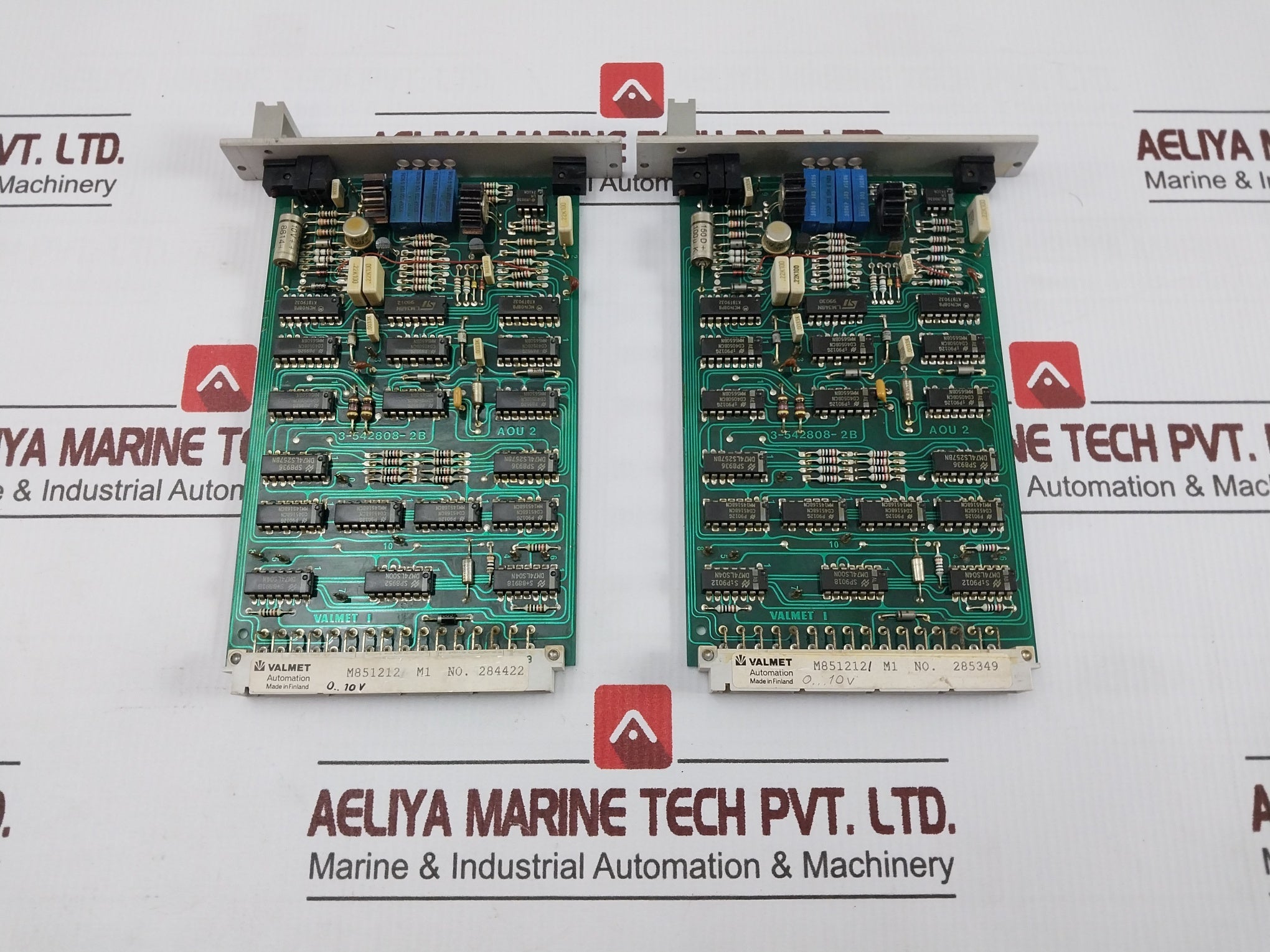 Valmet Aou 2 Printed Circuit Board Module M8512121 M1 0-10V Mt044