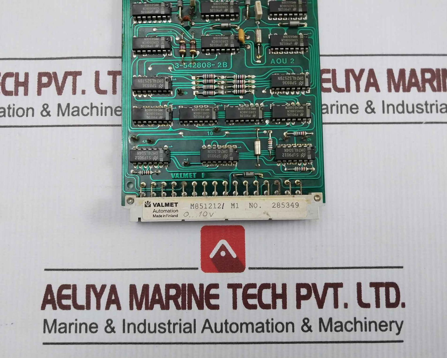 Valmet Aou 2 Printed Circuit Board Module M8512121 M1 0-10V Mt044