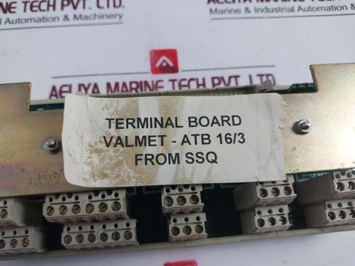 Valmet Atb16/3 Terminal Board Ssq