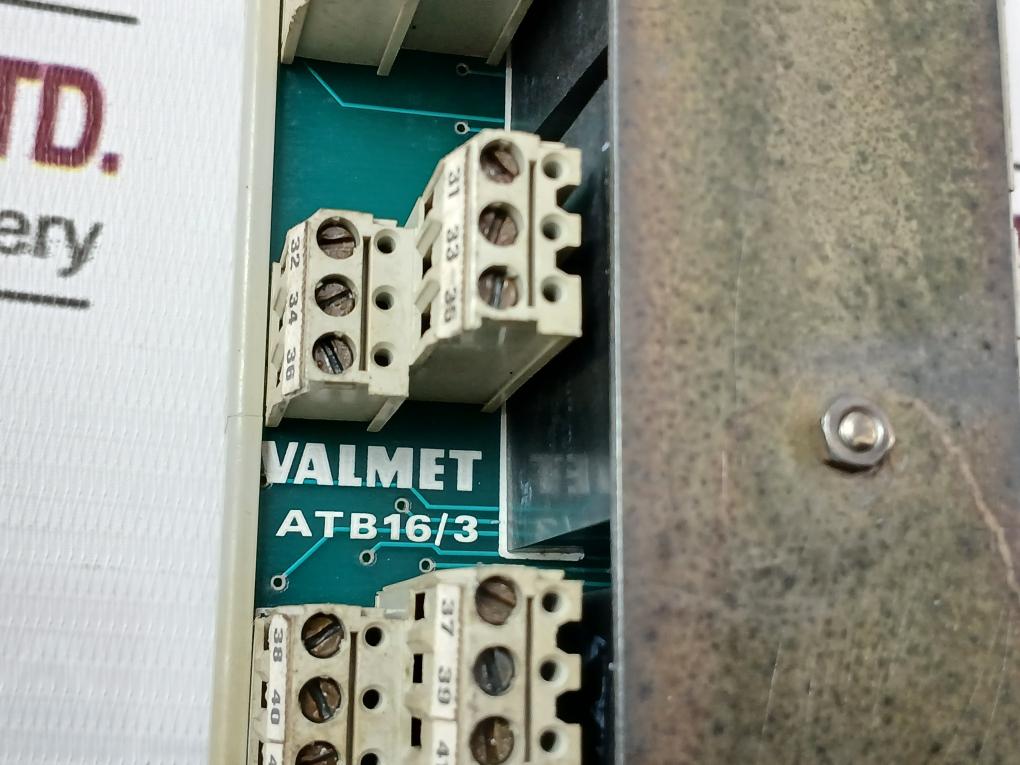 Valmet Atb16/3 Terminal Connector Pcb Board Module Web1002