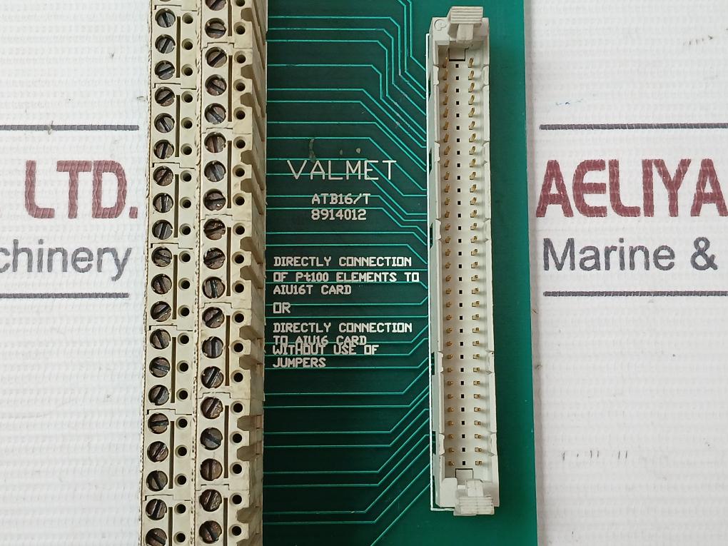 Valmet Atb16/T Printed Circuit Board Module 8914012