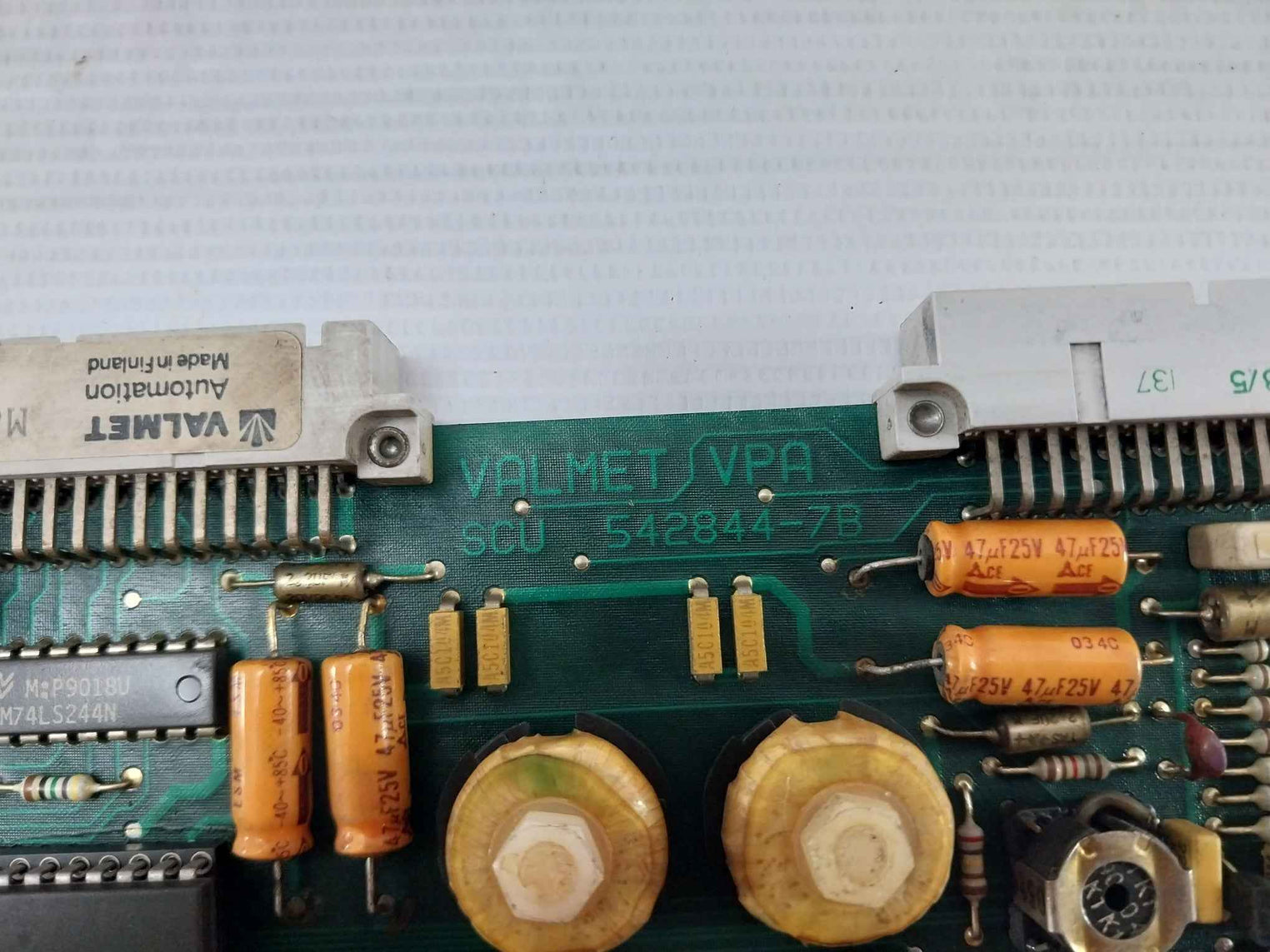 Valmet Automation 542844-7B Scu Pcb Module M851006/M2 94V-1