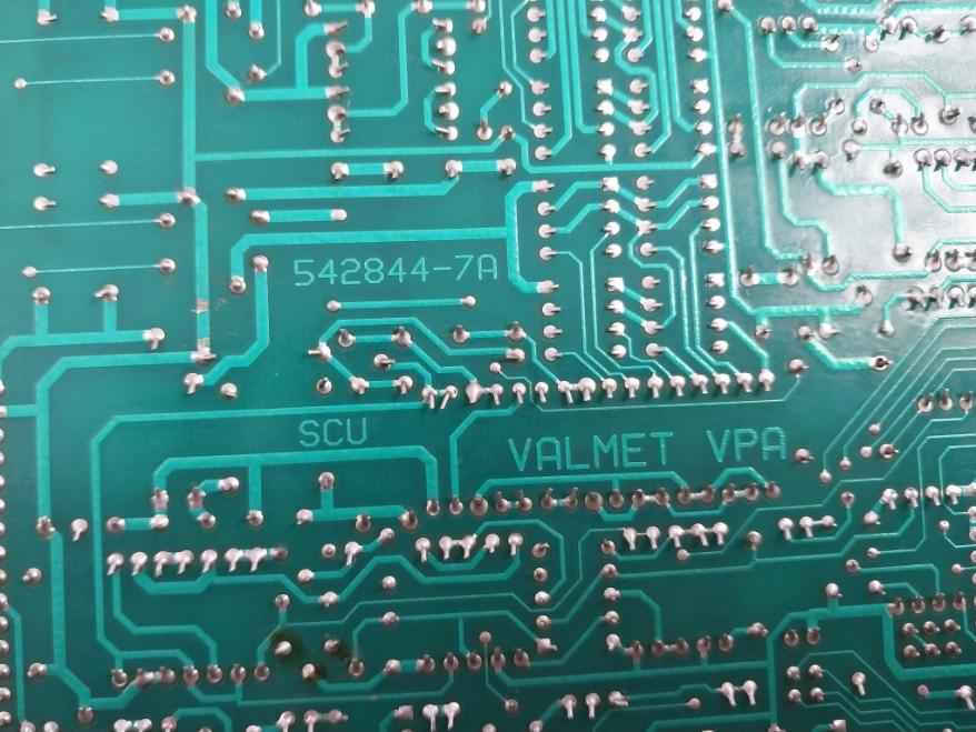 Valmet Automation 542844-7B Vpa Printed Circuit Board