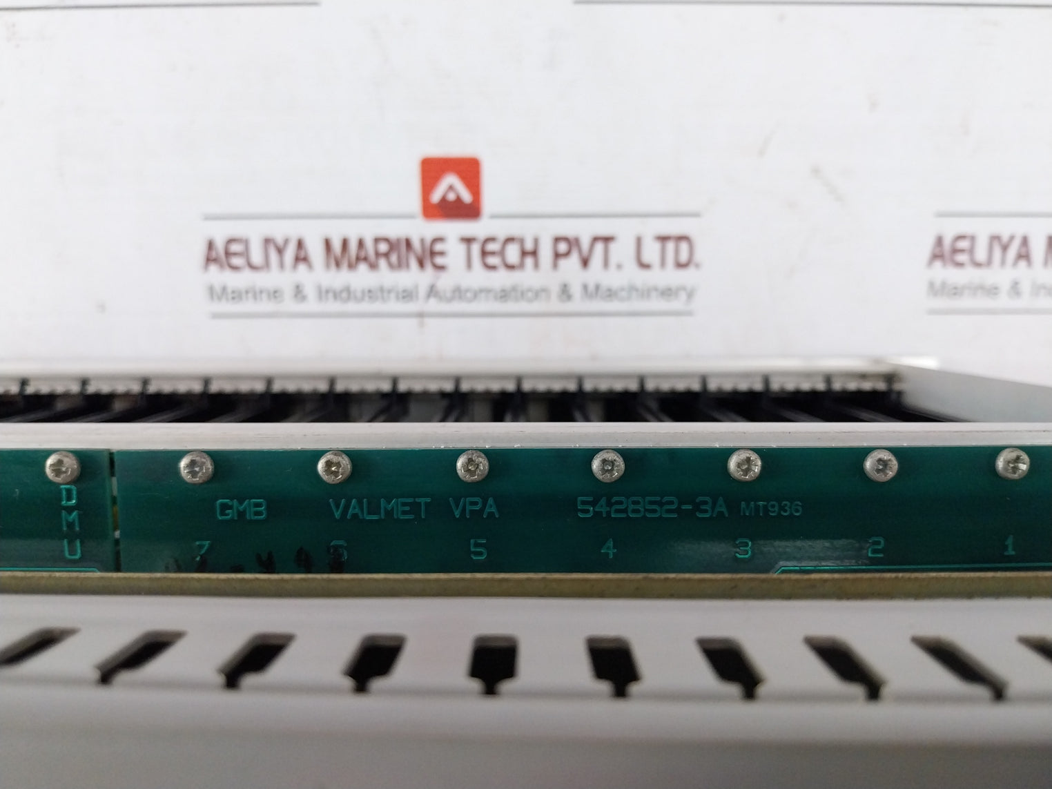 Valmet Automation 542852-3A Rack-mount Slot Cross Connect Panel 542836-6A