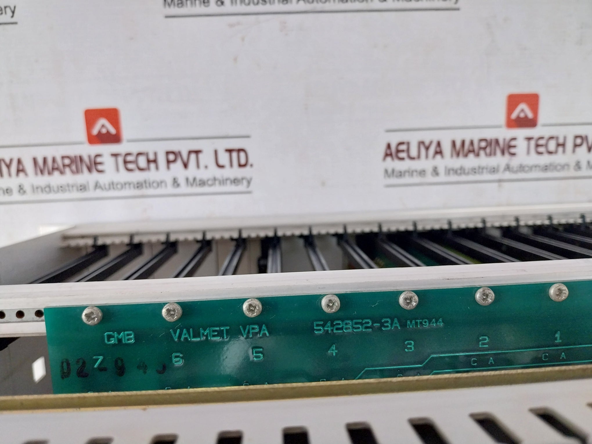 Valmet Automation 542852-3A Rack-mount Slot Cross Connect Panel 542836-6A