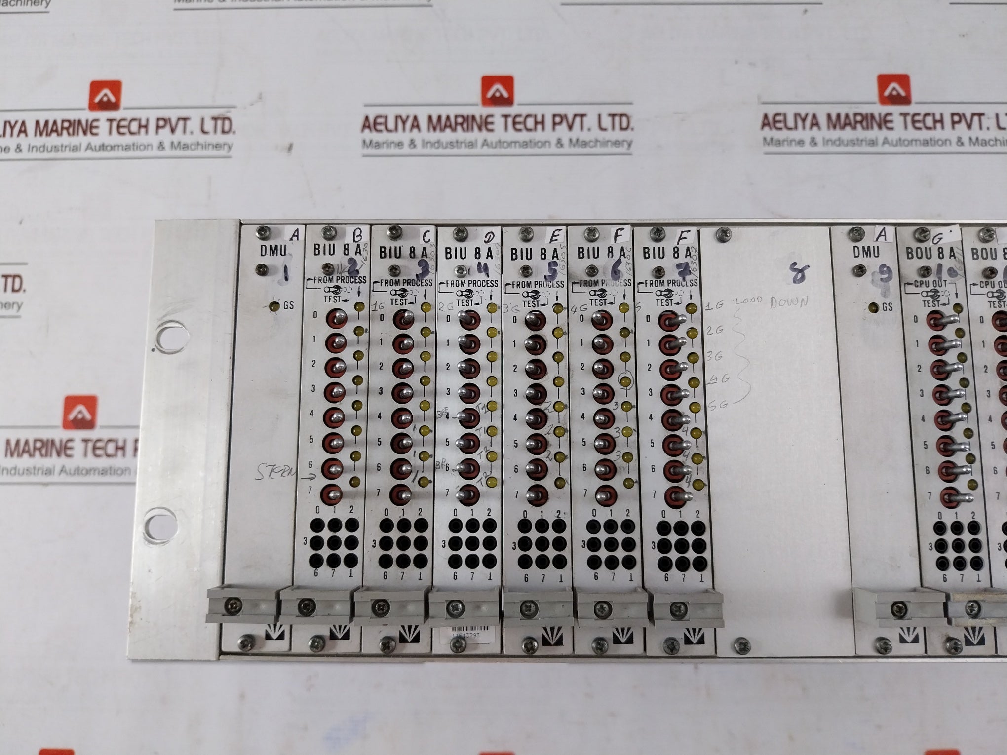 Valmet Automation 542852-3A Rack-mount Slot Cross Connect Panel 542836-6A