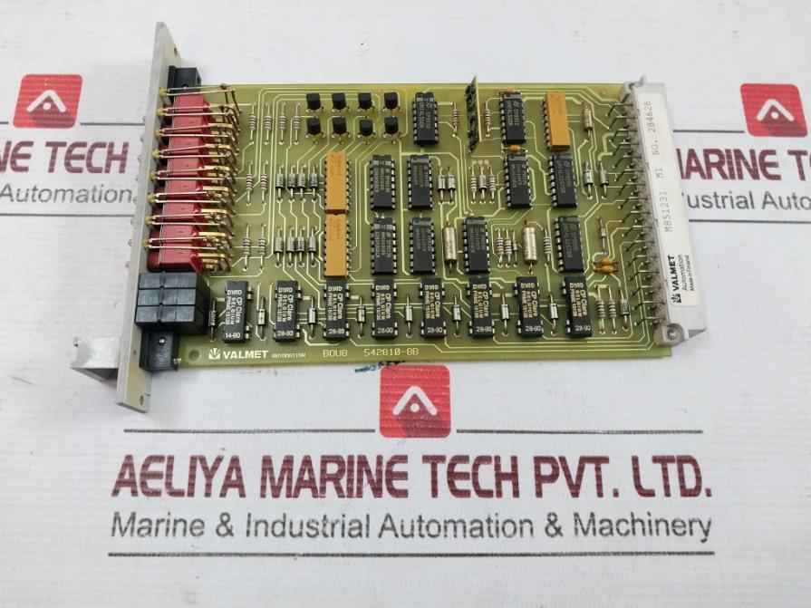 Valmet Automation 542852-3A Rack-mount Slot Cross Connect Panel 542836-6A, Mt117