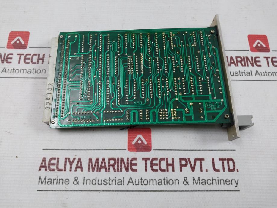 Valmet Automation 542852-3A Rack-mount Slot Cross Connect Panel M851121 M2, Bou8
