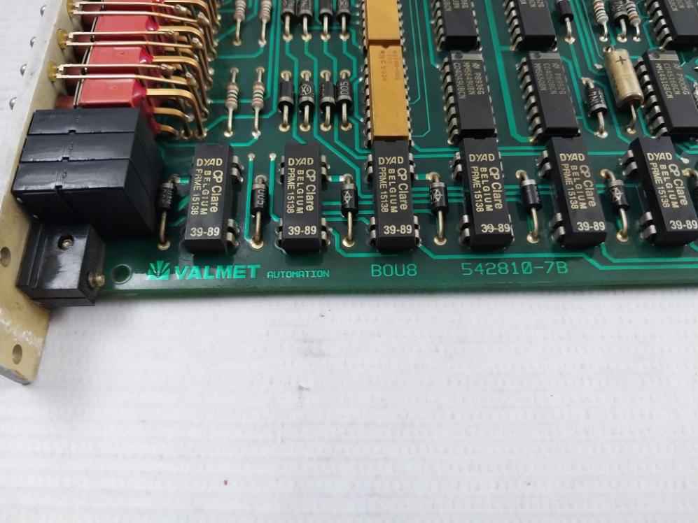 Valmet Automation 542852-3A Rack-mount Slot Cross Connect Panel M851121 M2, Bou8