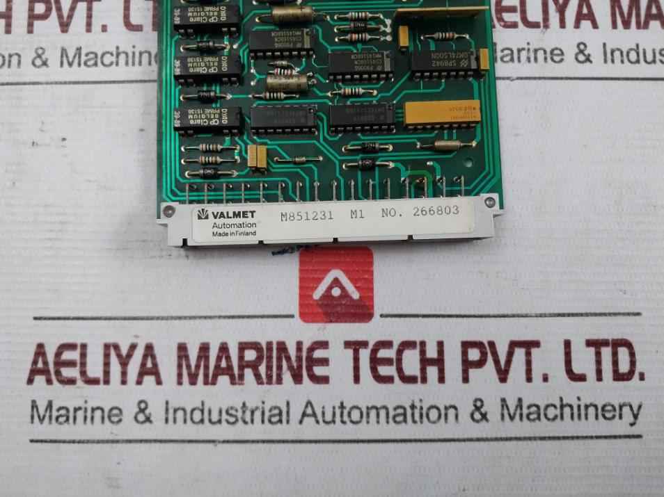 Valmet Automation 542852-3A Rack-mount Slot Cross Connect Panel M851121 M2, Bou8