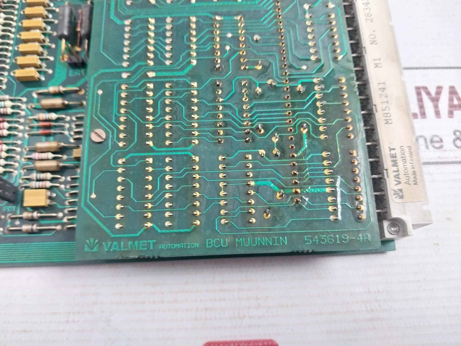 Valmet Automation 543616-4B Bcu Muunnin Binary Control Unit Pcb M851241 M1